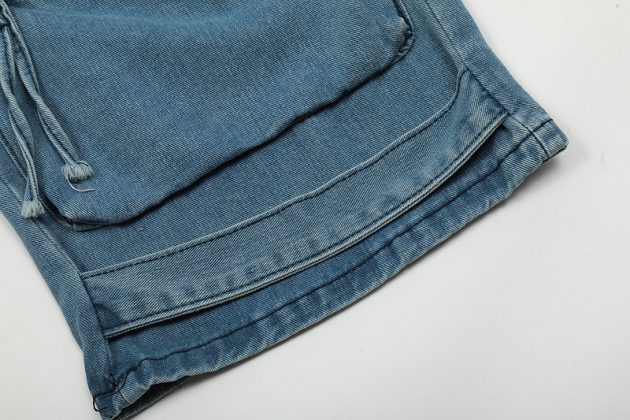 Spring and Autumn New Multi Pocket workwear pants with loose and wide leg design - Image 13