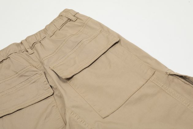 Men's spring thin American style large pocket loose wide leg outdoor paratrooper casual work pants - Image 12
