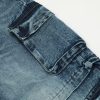 Men's and women's American casual pants with heavy washing design and denim jeans - Image 13