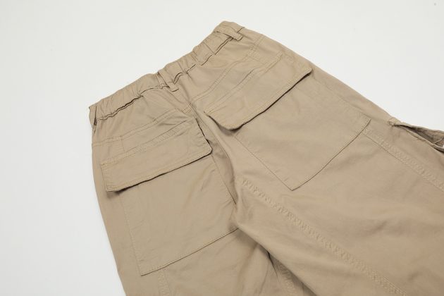 Men's spring thin American style large pocket loose wide leg outdoor paratrooper casual work pants - Image 13