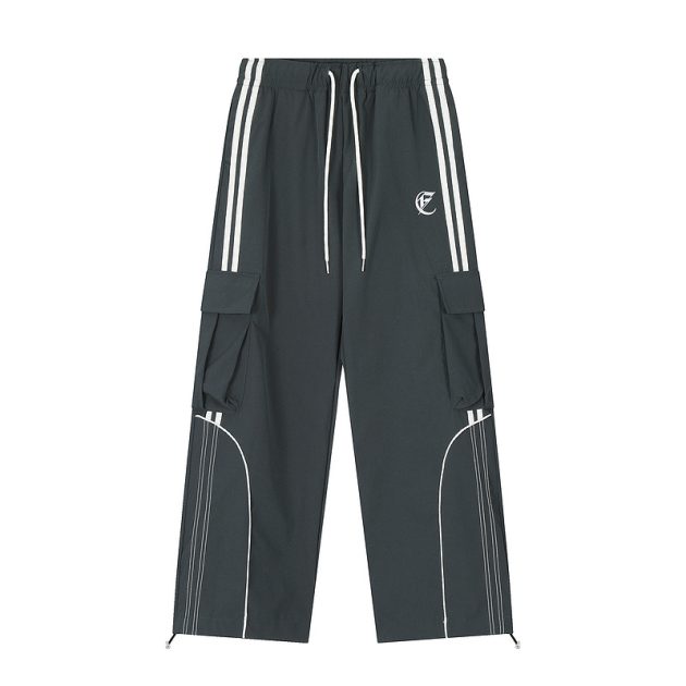 Women's Spring and Autumn New Retro Floor Dragging Parachute Hip Hop Work Pants - Image 5