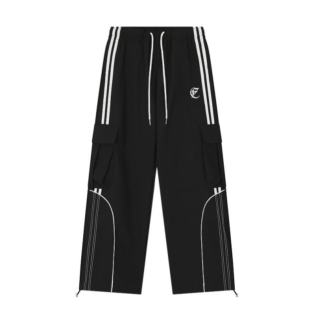 Women's Spring and Autumn New Retro Floor Dragging Parachute Hip Hop Work Pants - Image 8