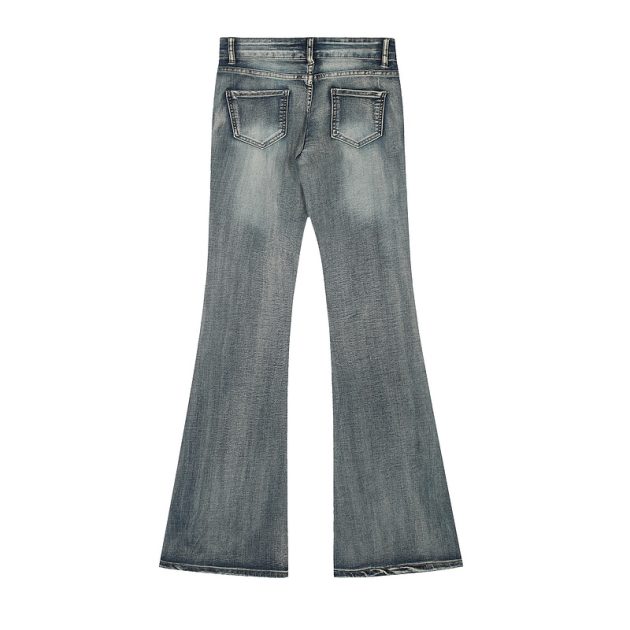 Street Trendy European and American Cowboy Micro La Slim Fit Women's Spicy Girl Dress Jeans - Image 6