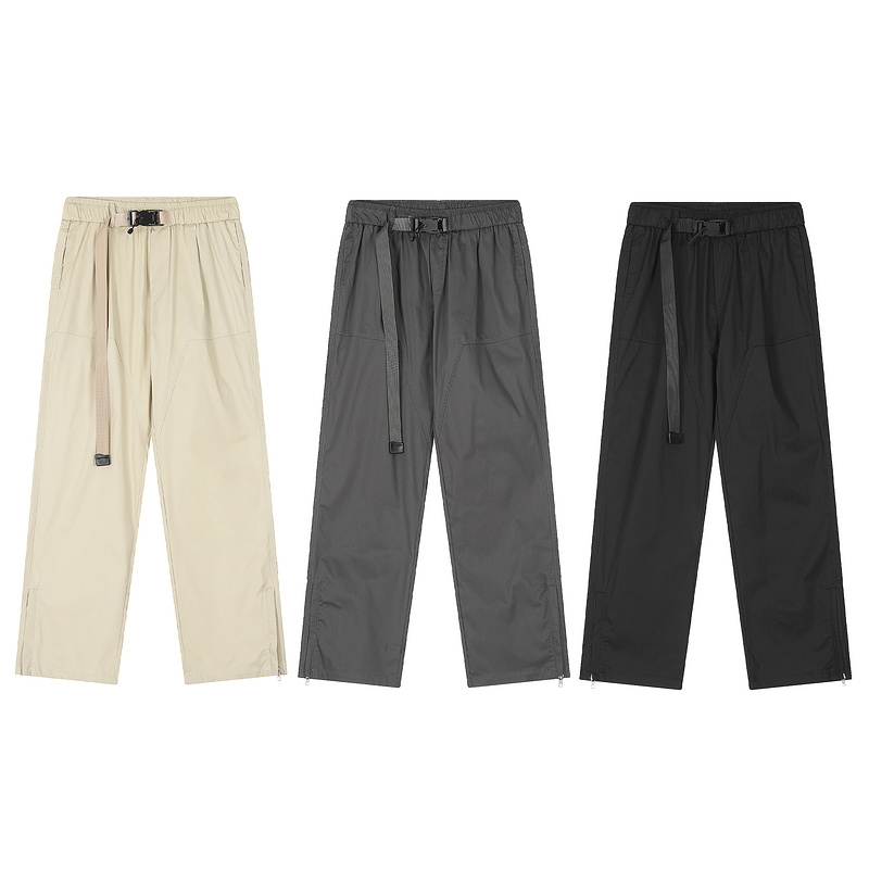 Spring and Autumn New Straight Tube Japanese Loose and Simple Casual Pants