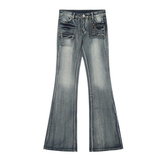 Street Trendy European and American Cowboy Micro La Slim Fit Women's Spicy Girl Dress Jeans - Image 5