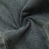 American style n ü short, high waist, versatile, loose, slimming, wide leg, washed micro trumpet denim - Image 12