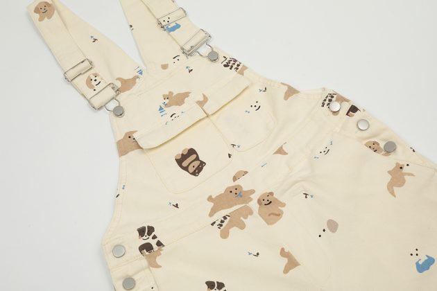 2025 Spring and Summer New Cute and Age reducing Design with a slimming straight leg jumpsuit - Image 5