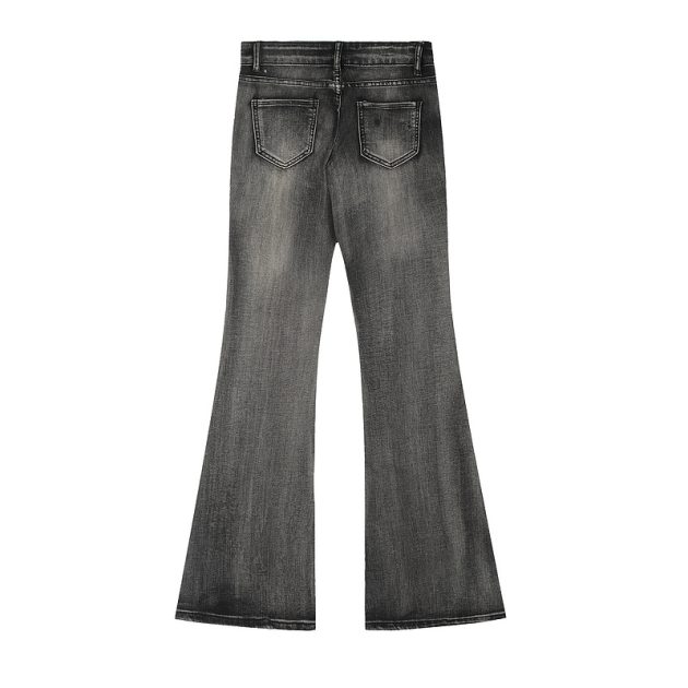 Street Trendy European and American Cowboy Micro La Slim Fit Women's Spicy Girl Dress Jeans - Image 4