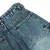 Men's and women's American casual pants with heavy washing design and denim jeans - Image 9