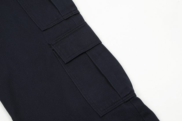 American Women's straight tube loose wide leg casual retro dopamine large pocket washed workwear jeans - Image 9