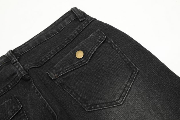 New American style spicy girl looks slim, low waist, washed water, niche jeans - Image 9