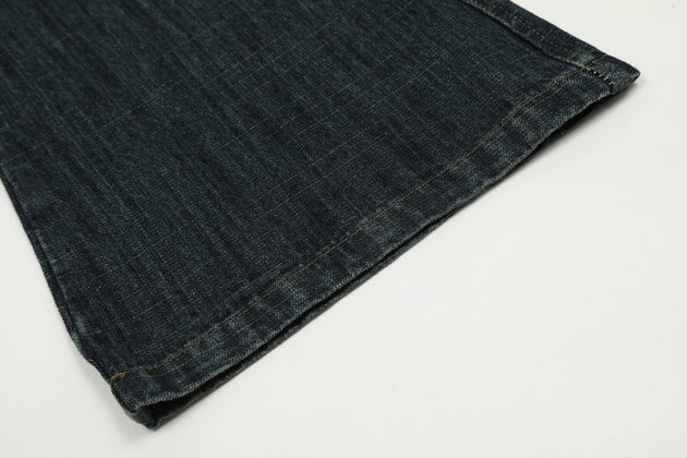 American style vintage stamps look slim, retro, niche, micro flared, men's and women's jeans, men's - Image 13