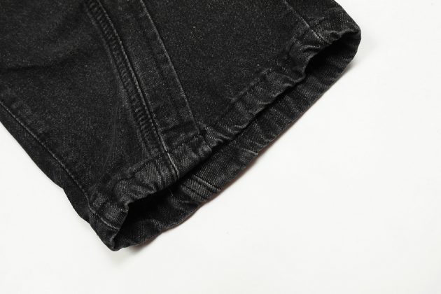 American retro washed patchwork jeans - Image 12