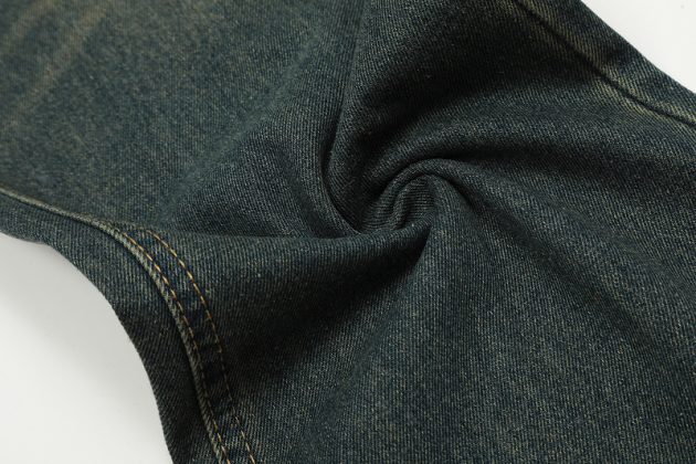 Men's American retro distressed loose straight leg jeans - Image 10