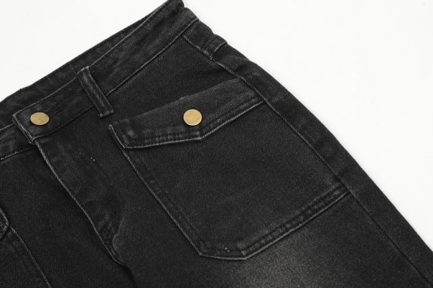 New American style spicy girl looks slim, low waist, washed water, niche jeans - Image 7