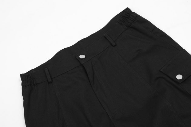 American retro work pants for men and women, high street, multi pocket Vibe style, loose, wide leg, straight leg, casual hanging pants - Image 10