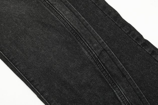 American retro washed patchwork jeans - Image 11