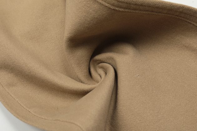 American workwear khaki color niche distressed washed elastic slightly flared straight leg workwear pants - Image 12
