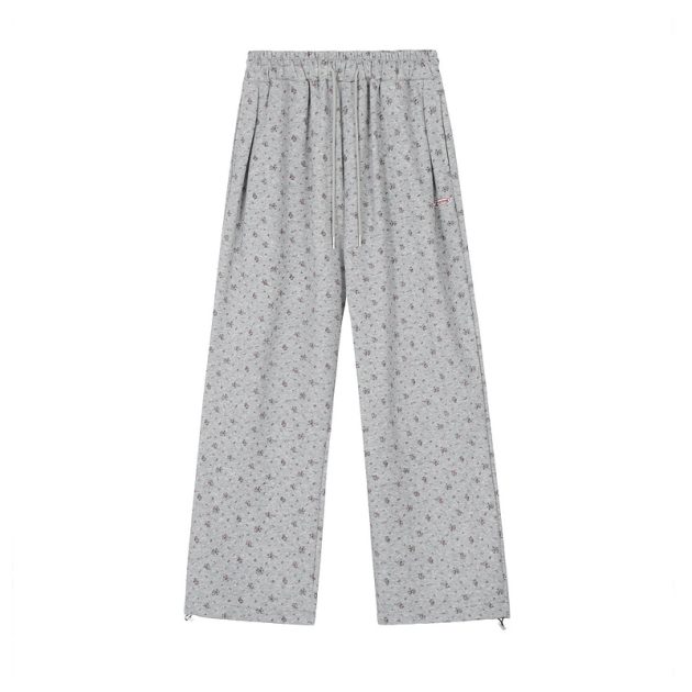 Women's autumn and winter dance loose straight casual bathroom pants - Image 5