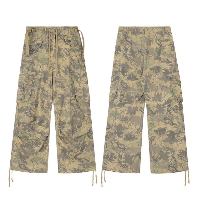Colorful workwear jeans women's spring new style American Vibe high street hooligan handsome loose wide leg pants
